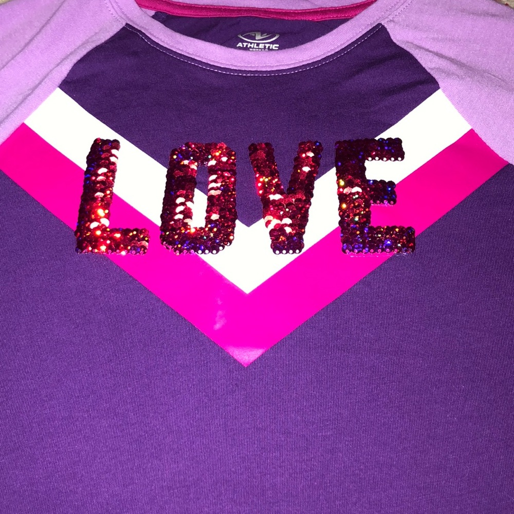 Long sleeve love flip sequins… - Picture 3 of 3